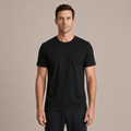The Essential Tee - Unisex Black Crew Neck Cotton T-Shirt